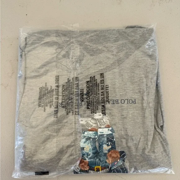 NWT Polo  Bear T-Shirt XXL by Ralph Lauren - Picture 6 of 6